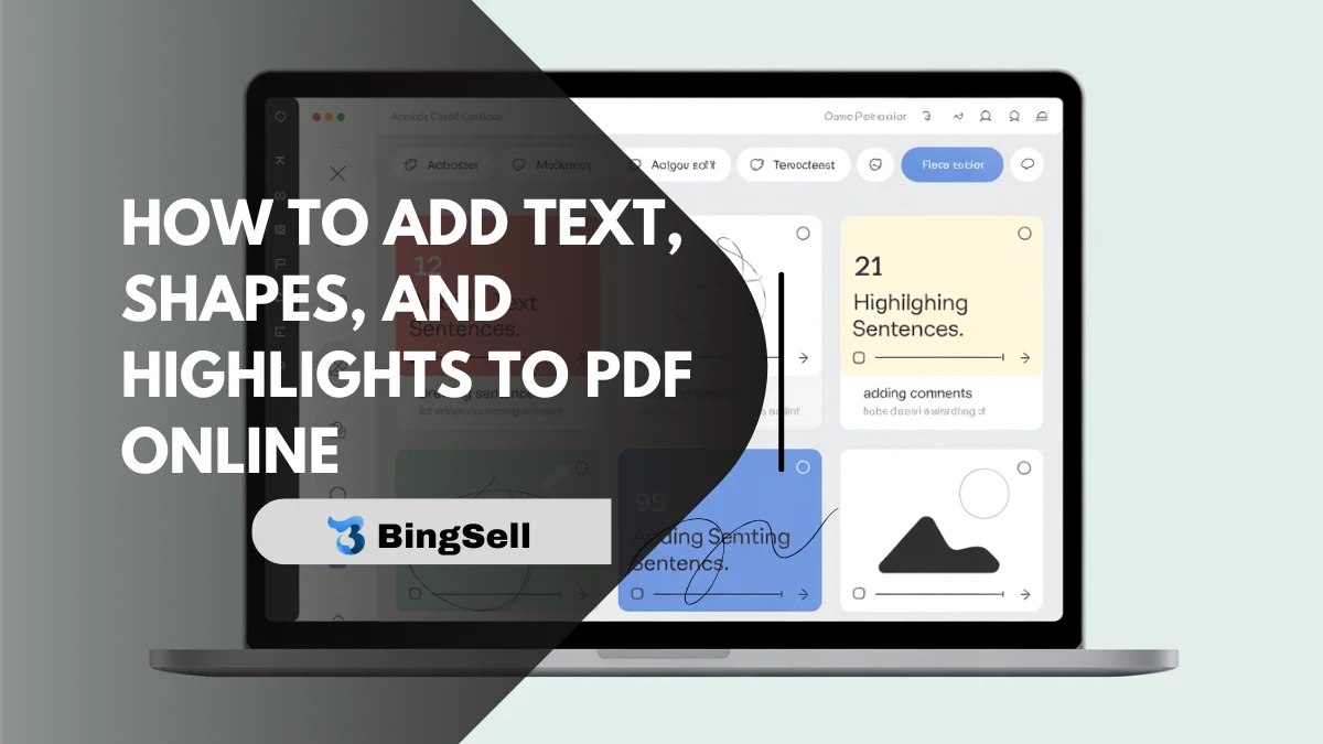 Read more about the article How to Add Text, Shapes, Comments, and Highlights to a PDF Online